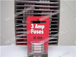 3 AMP FUSE 4 PER CARD 