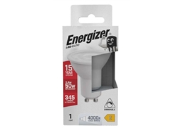 ENERGIZER DIMMABLE LED GU10 4K COOL WHITE 3.6W 345LM 