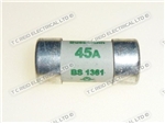 45AMP CARTRIDGE FUSES BS1361 PK1