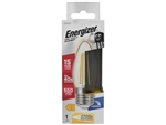 ENERGIZER FILAMENT LED CLEAR DIMMABLE CANDLE ES E27 27K WARM WHITE 5W 470LM