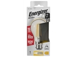 ENERGIZER FILAMENT LED CLEAR DIMMABLE GLS BULB BC B22 27K WARM WHITE 7W = 60W 806LM 