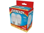 EVEREADY LED GLS BC B22 3K Warm White 13W 1521LM = 100W PK2 X 6 