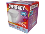EVEREADY LED GU10 65K DAYLIGHT 4.7W=50W 345LM PK5