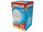 EVEREADY LED GLS BC B22 3K WARM WHITE 8.8W 806LM = 60W PK5