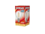 EVEREADY FILAMENT LED GOLF BALL SBC B15 27K WARM WHITE 4W = 40W 470LM PK5 S15480