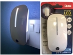 LED PLUG IN  NIGHT LIGHT 65K DUSK TO DAWN SENSOR1W