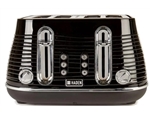 HADEN DEVON 4 SLICE TOASTER BLACK